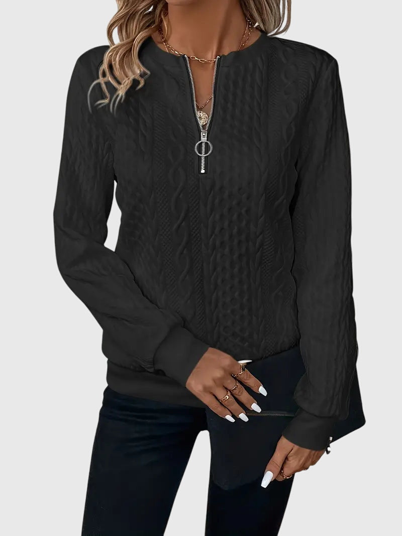 Nora™ | Pull avec Fermeture Éclair