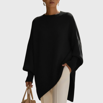 Poncho-sweater oversized Livia I