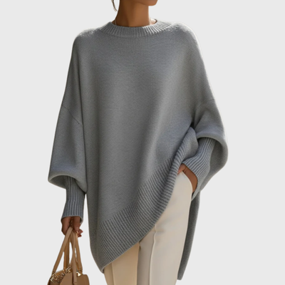 Poncho-sweater oversized Livia I