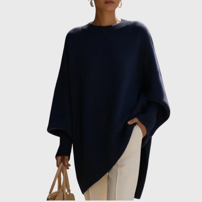 Poncho-sweater oversized Livia I
