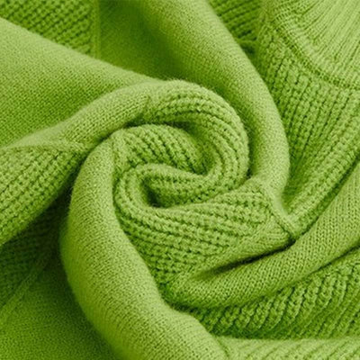 Averly | Pull en tricot à col roulé texturé