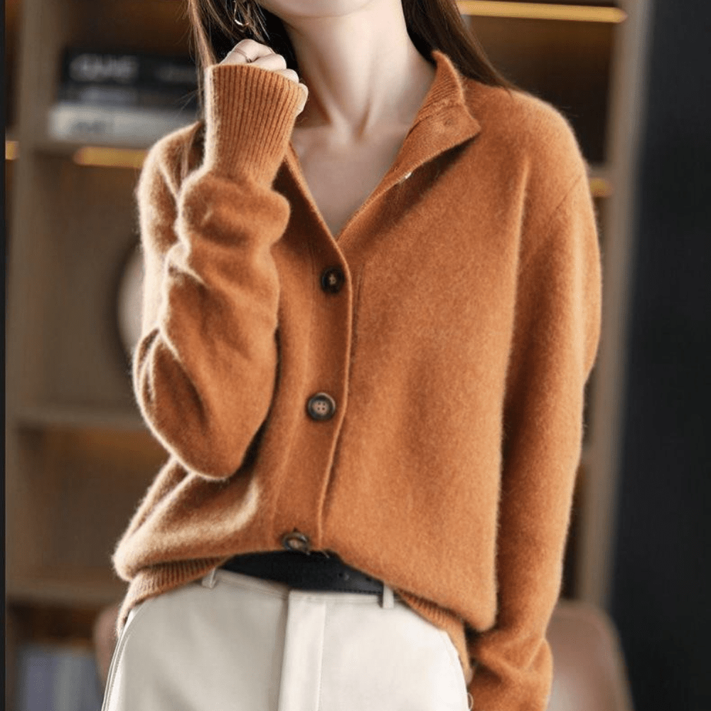 Eliza | Cardigan en Tricot Luxueux