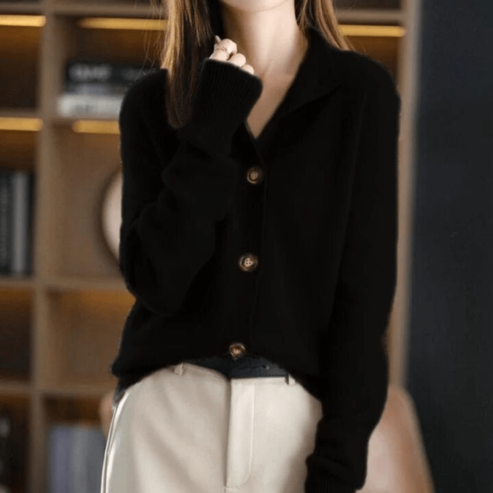 Eliza | Cardigan en Tricot Luxueux