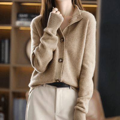 Eliza | Cardigan en Tricot Luxueux