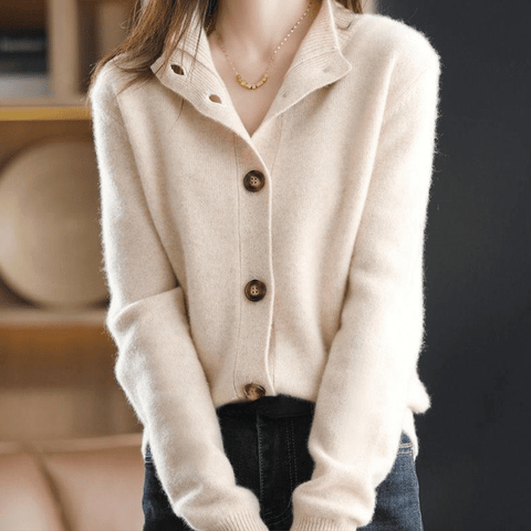 Eliza | Cardigan en Tricot Luxueux