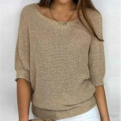 Delaney | Pull en Tricot Élégant